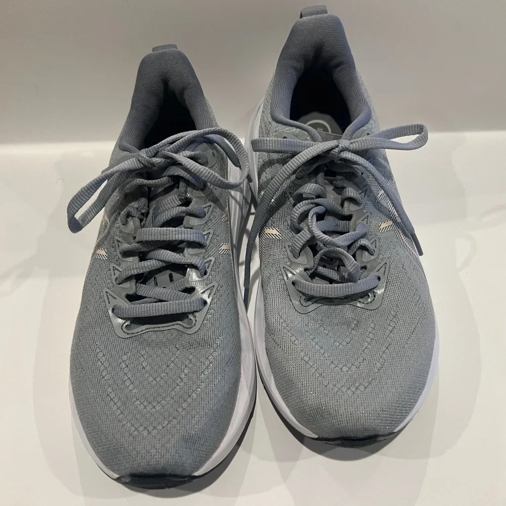 Asics GT-2000 12 Grey Blue Running Shoes Womens 6.5 1012B666 PureGEL FF‎ Blast+